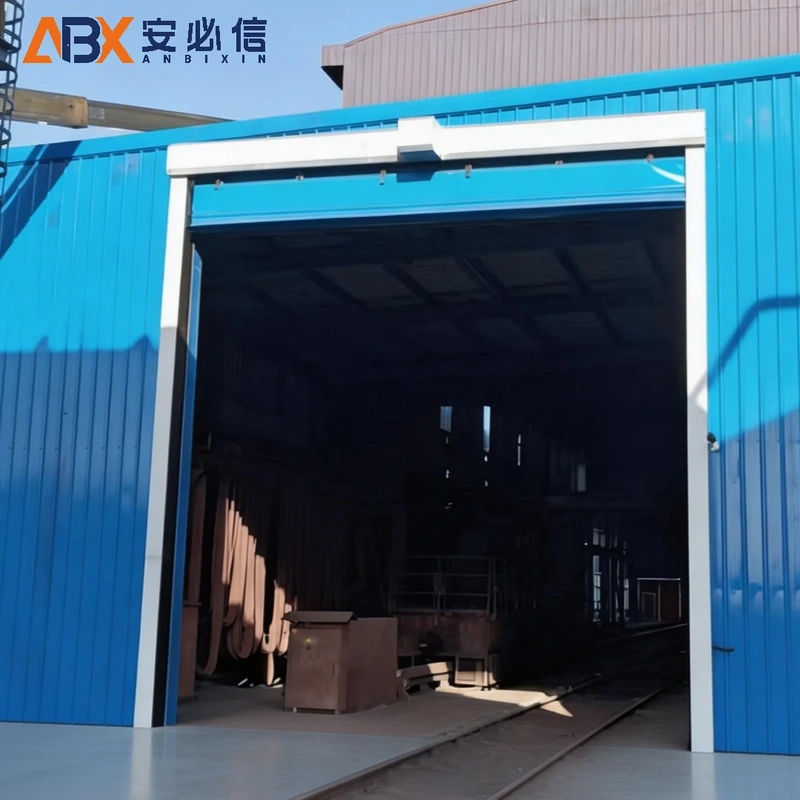 白山市PVC堆积门
